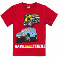 20-002113 "JEEPING" Футболка для мальчика, 4-8 лет, красный 20-002113 "JEEPING" Футболка для мальчика, 4-8 лет, красный